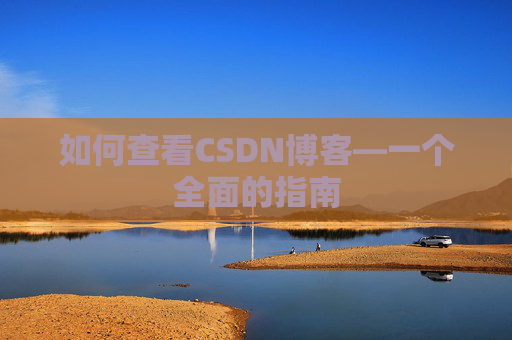 如何查看CSDN博客—一个全面的指南